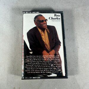 Ray Charles Friendship Cassette Album 1984 FCT39415 Classic Country Music